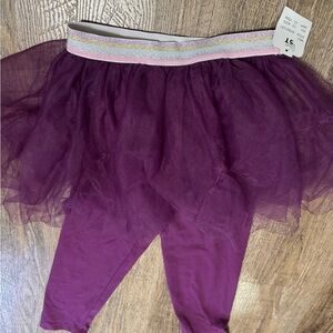 Purple Tutu Leggings for Kids